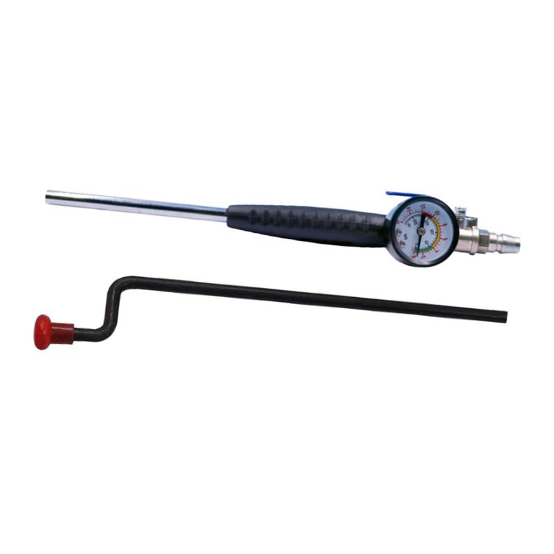 Heavy Duty Truck Tire Inflator Air Chuck with Pressure Gauge Portable Air Compressor for Car SUV RV Automotive