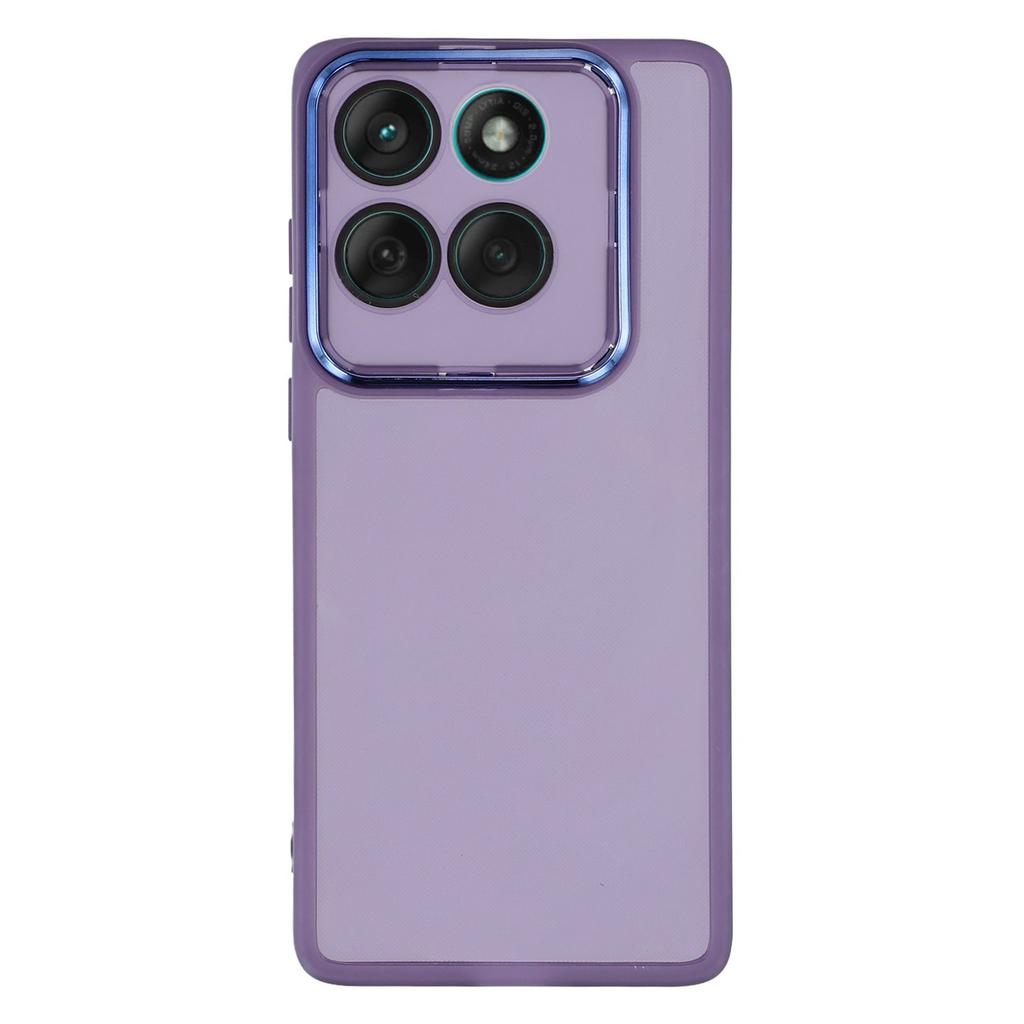 For Motorola Edge 60 Fusion 5G/Edge 60 5G Case Electroplated Camera Frame TPU Phone Cover
