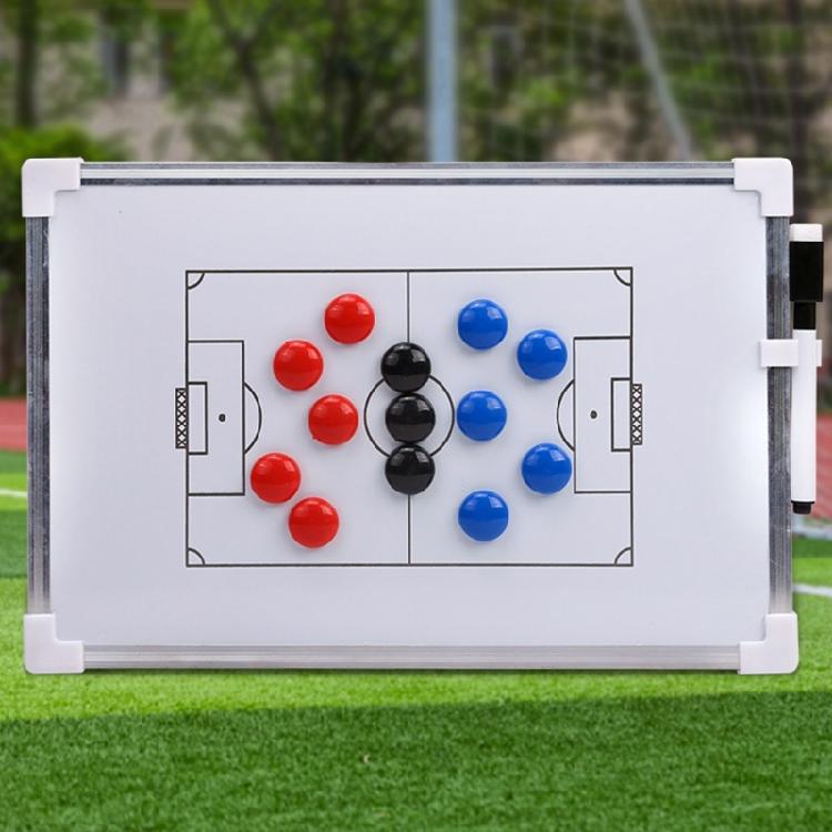 Professional Magnetic Soccer Coaching Board Wall Mounted Aluminum Alloys Tool For Team Sports Strategy