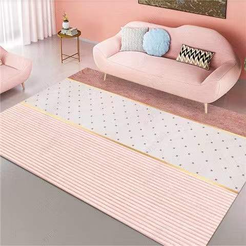 

Pink Girl Modern Carpet for Living Room Home Decoration Children Carpets for Rooms Large Area Rug Cute Door Mat Non Slip Carpet 40x60cm 16x24 inch