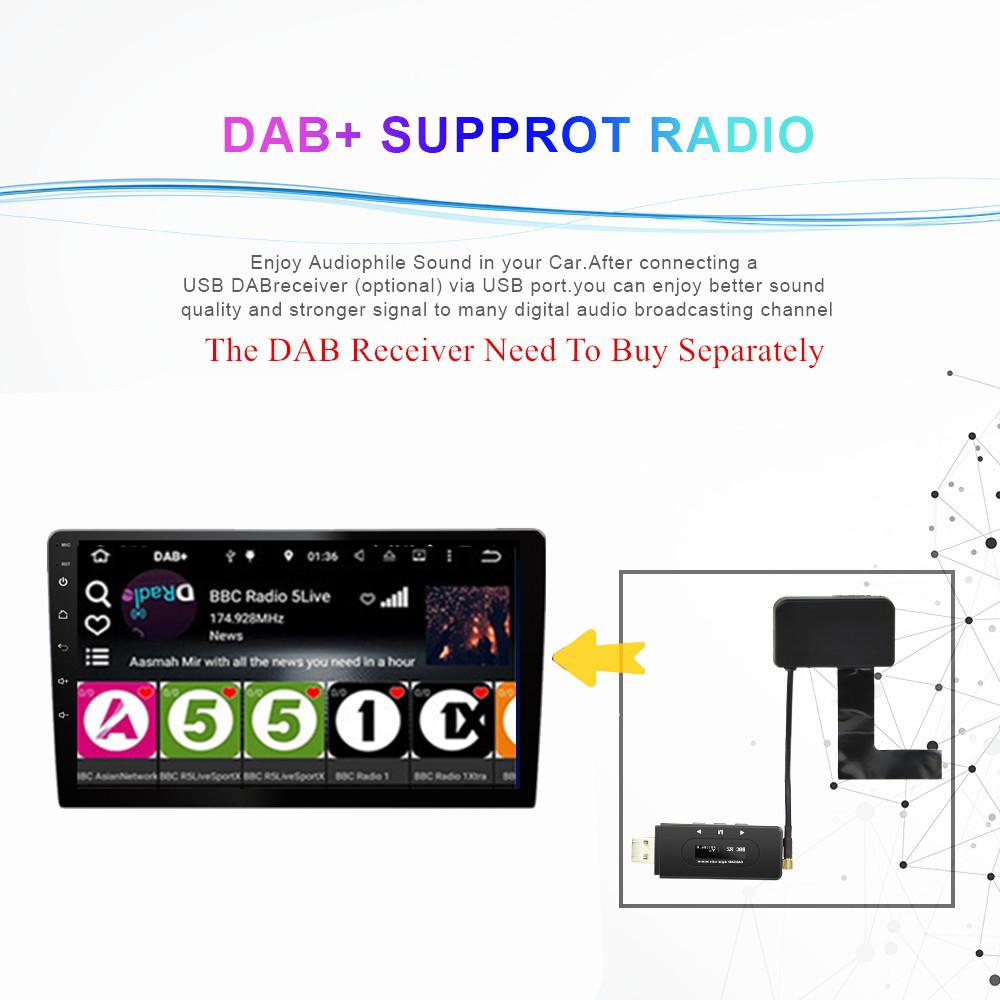 9'' Carplay Car Stereo Radio GPS Navigation For Jeep / Chrysler / Dodge Wrangler