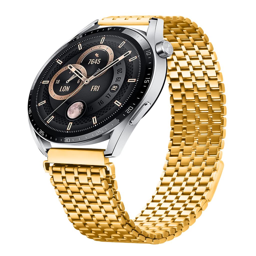 For Huawei Watch GT 2e Bands Adjustable Stainless Steel Magnetic Clasp Watchband Wrist Strap