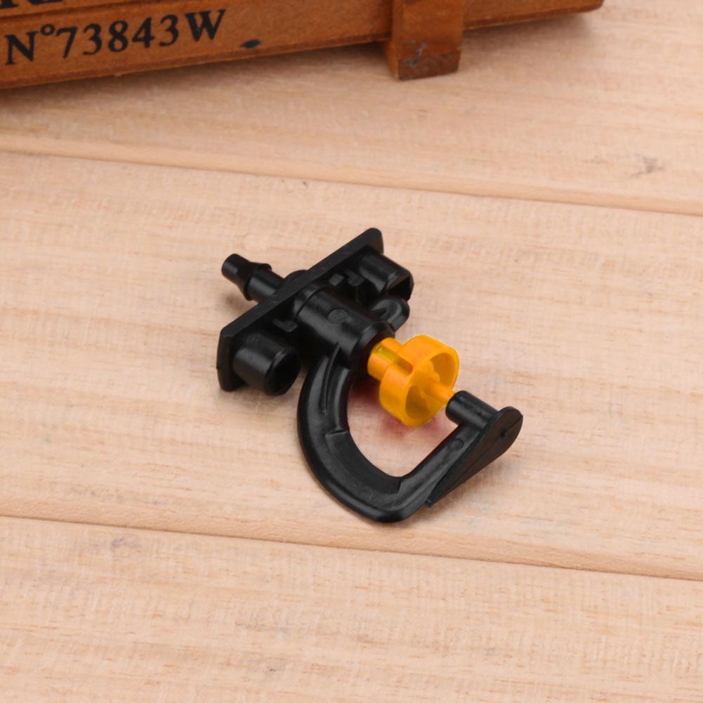 10/20pcs 360° Rotary G Type Micro Nozzle Sprinkler Garden Greenhouse Drip Irrigation Sprinkler Atomize for Lawn/Flowers/Plant