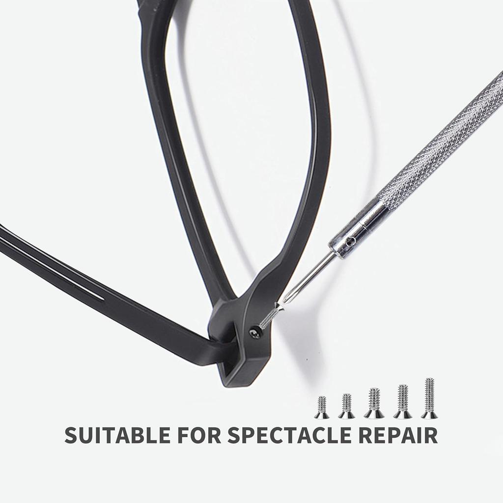 500 Stück Laptop-Schrauben, M1.2/M1.4/M2, kleine Mikro-Schrauben für Elektronik, Mini-Computer-Ersatzschraube für Brillen, Uhren, SSD, M.2-Festplatte