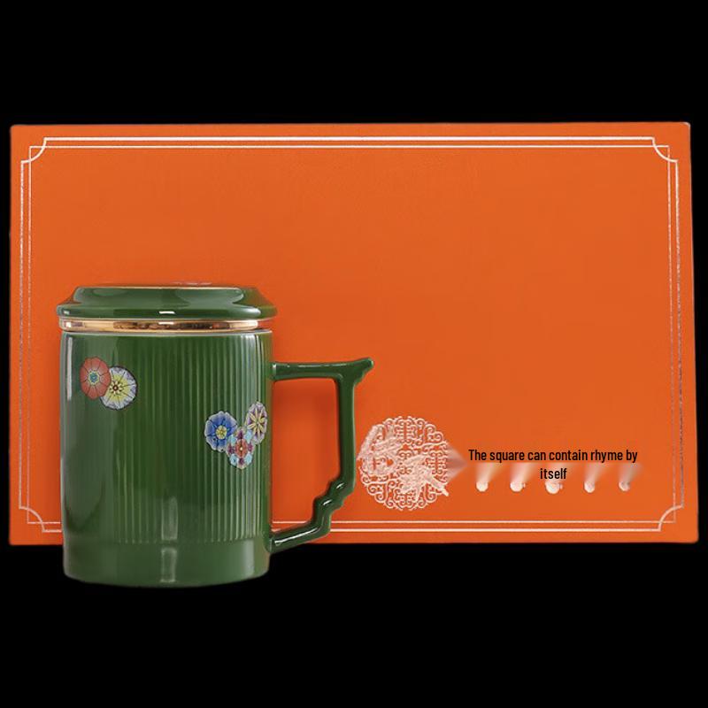 

Chaxun Ceramic Tea Infuser Mug with Lid