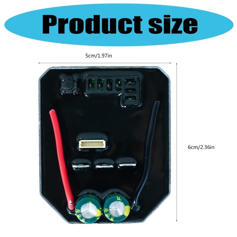 Bürstenloser Motor Elektrischer Schraubenschlüssel Controllerplatine Treiberschaltplatine Für Elektrowerkzeug Merkmale Einstellbare Geschwindigkeit