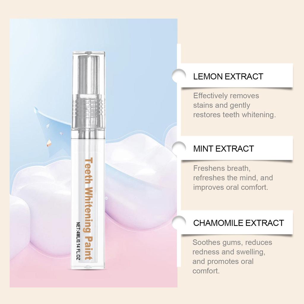 Tooth Paint Gentle Cleansing Fresh Breath Teeth Care Serum 4ml