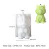 3D Cute Animal Little Dog Candle Silicone Mold DIY Pet Dogs Scented Candle Resin Soap Making Molds Fondant Cake Chocolate Mould