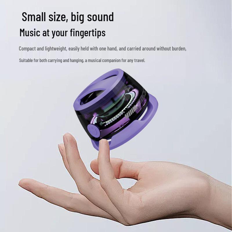 G200 Mini Portable Bluetooth Speaker with Magnetic Stand for Outdoor and Desktop Use