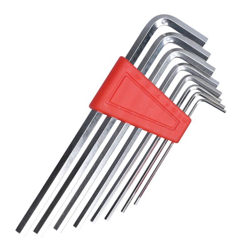 8 Pcs /1set Hex Socket Wrench Set Long and Short Hexagonal Faucet Bicycle Disassembly Magic Tool
