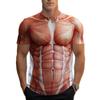 Fashionable Short Sleeved Boys' T-shirt Muscle Fashion Summer Loose Top Short Sleeved T-shirt