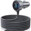 Fourth Gen Waterproof Mini Car Charger with Digital Display