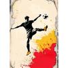 Classic Vintage Sports Art Poster Retro Football Rugby Hockey Print Canvas Painting Vintage Wall Art Home Decor