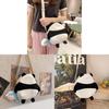 Cute Panda Mini Shoulder Bag With Cartoon Design And Zipper Closure For Daily Use