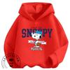 Fashion Kawaii Kids Hoodie Cute Cartoon Graphic Autumn Winter Casual Sweatshirt Snoopy