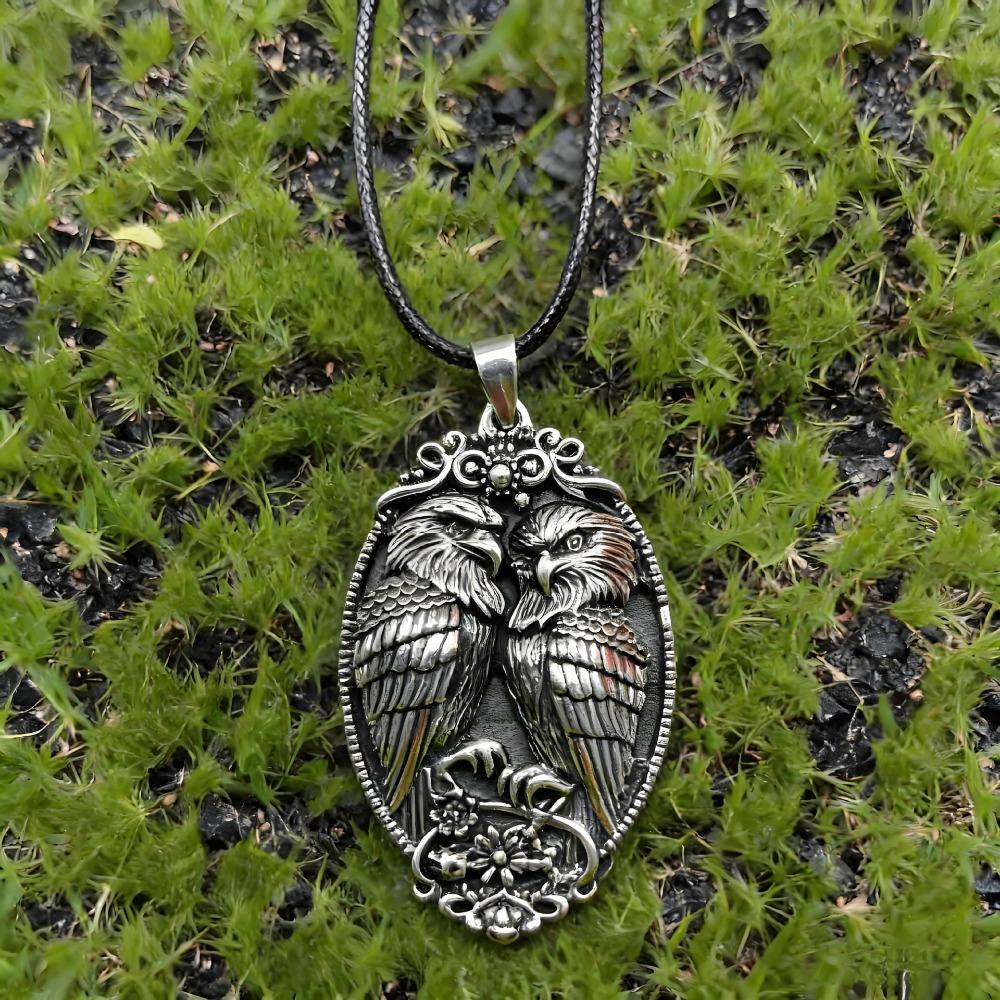 Stil-Accessoires Vintage Punk Eulen-Anhänger Halskette