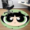 1pc Powerpuff Girls Office Round Area Rug, Under Office Chairs Bedroom Living Room Home Decor  a1022185