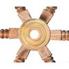 Gaston Burned Wooden Ship Wheel Nautical Ship Wheel Captain's Wheel Pirates Accent Boat Collectibles Home Decor