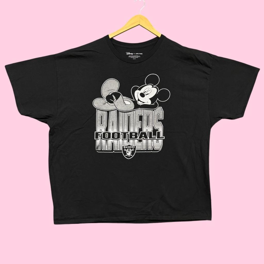 Disney x NFL AFC West Las Vegas Raiders Oversized Tee XXL