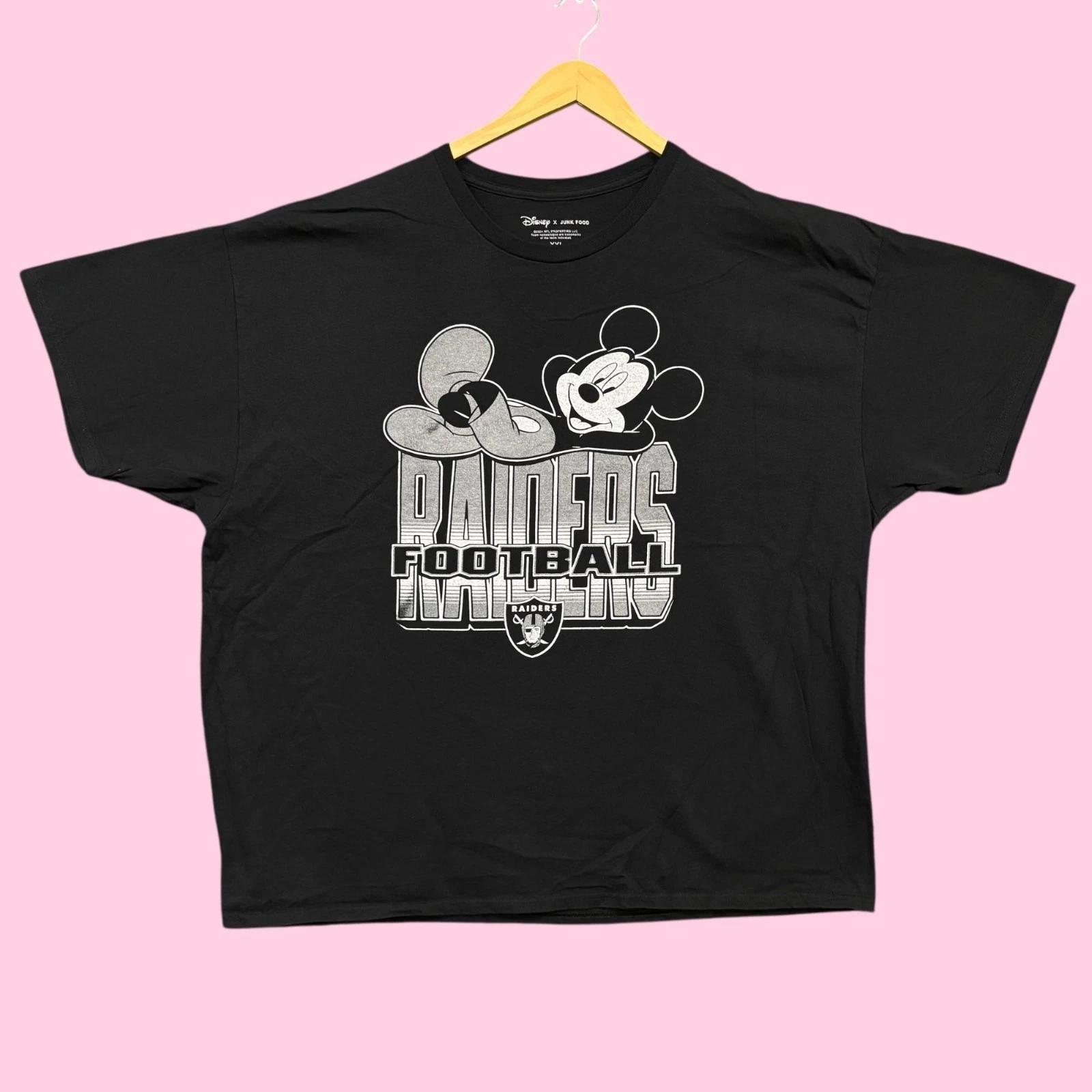 Disney x NFL AFC West Las Vegas Raiders Oversized Tee XXL M