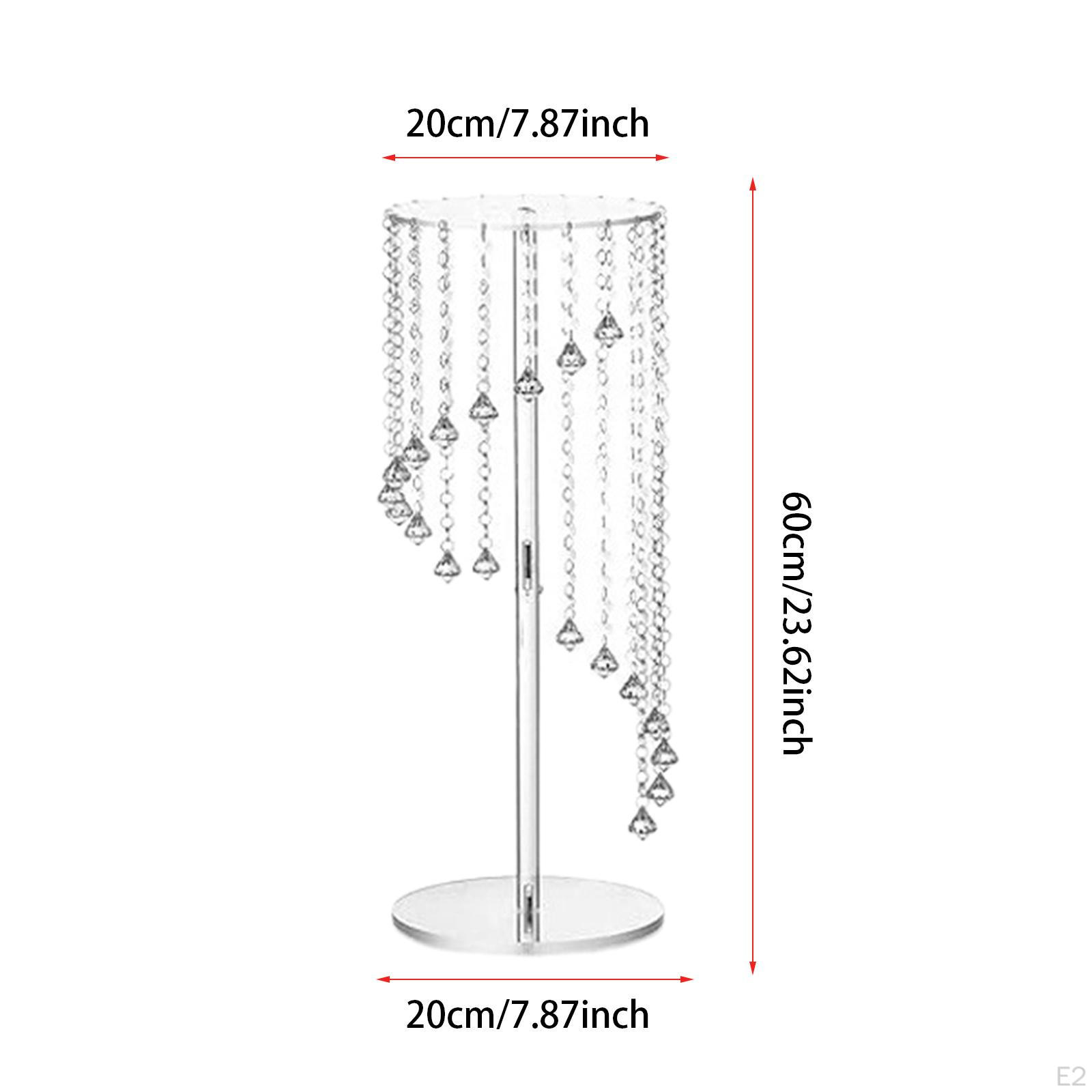Акриловая свадебная подставка для цветов — фото 3