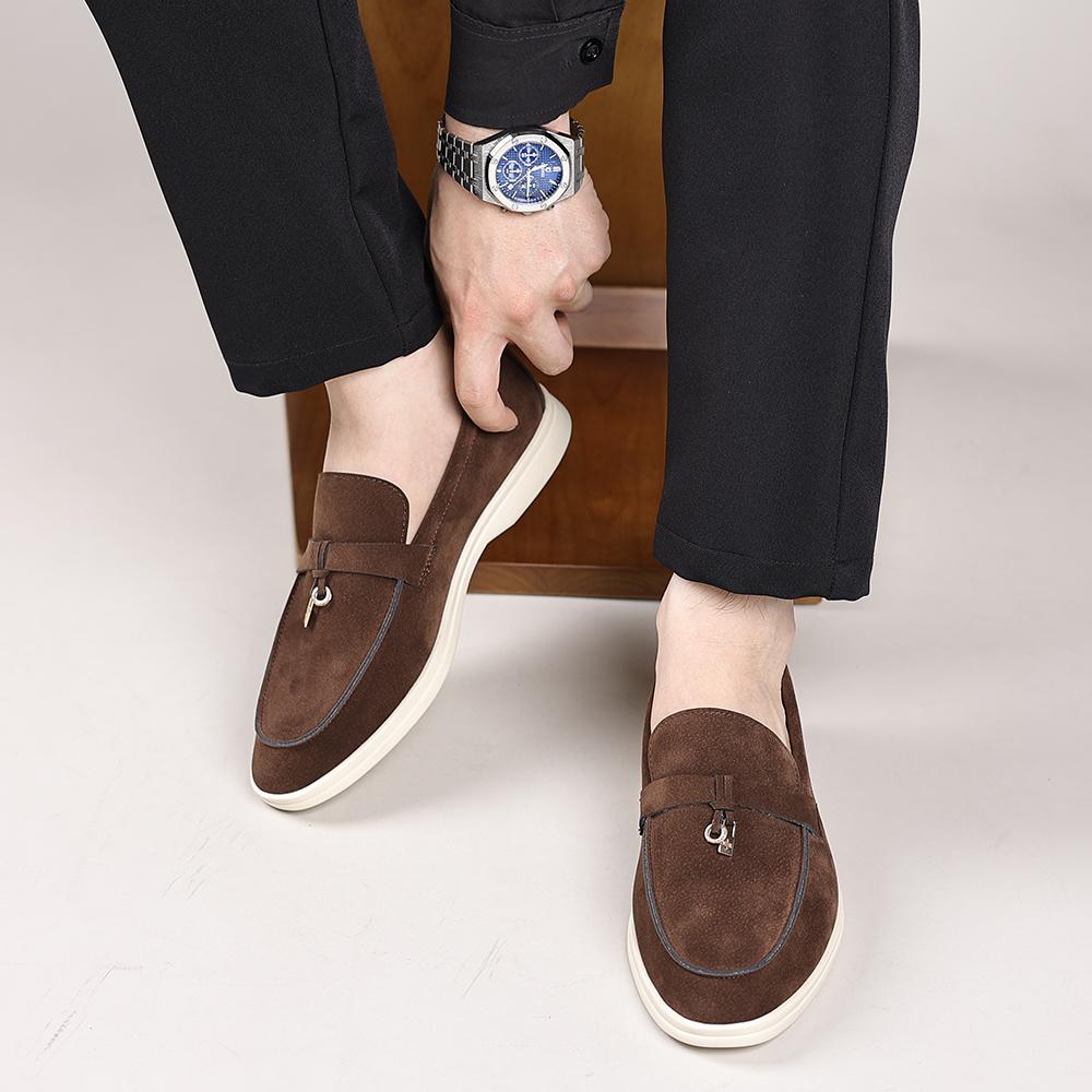 Fashion Leisure Walk Driving Shoes Walking Shoes Men Shoes for Wedding Moccasins 2025 New Loafers for Men Breathable Man Slip On Flats