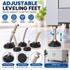 1Pcs M8 M10 M12 Adjustable Leveling Feet Nylon Base Support Pad  For Appliance