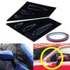 For Subaru WRX STI 2015-2018 Car Front Triangle Window Louver Side Shutter Blind Shades Cover Trim Sticker Vent Carbon Black