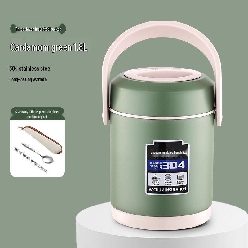 Durable Vacuum Insulated 304 Stainless Steel Lunch Box with Lid
