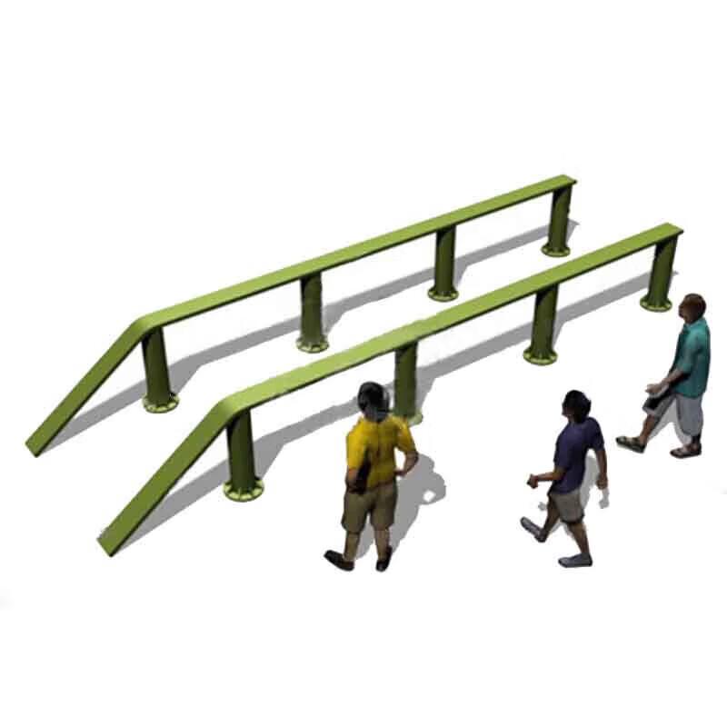 ShiNiao 600m Obstacle Course Balance Beam