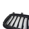 2PCS One Slat Grill Front Kidney Grilles For BMW 3 4 X3 X4 G01 G02 G08 2018- Glossy Matte Black Racing Grills Car Styling
