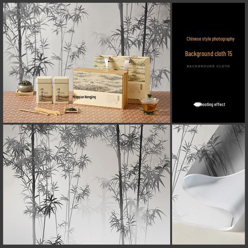 Large Chinese Retro Still Life Background Cloth for Photography