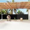 VidaXL Retractable Side Awning Black 160x1200 Cm 318066