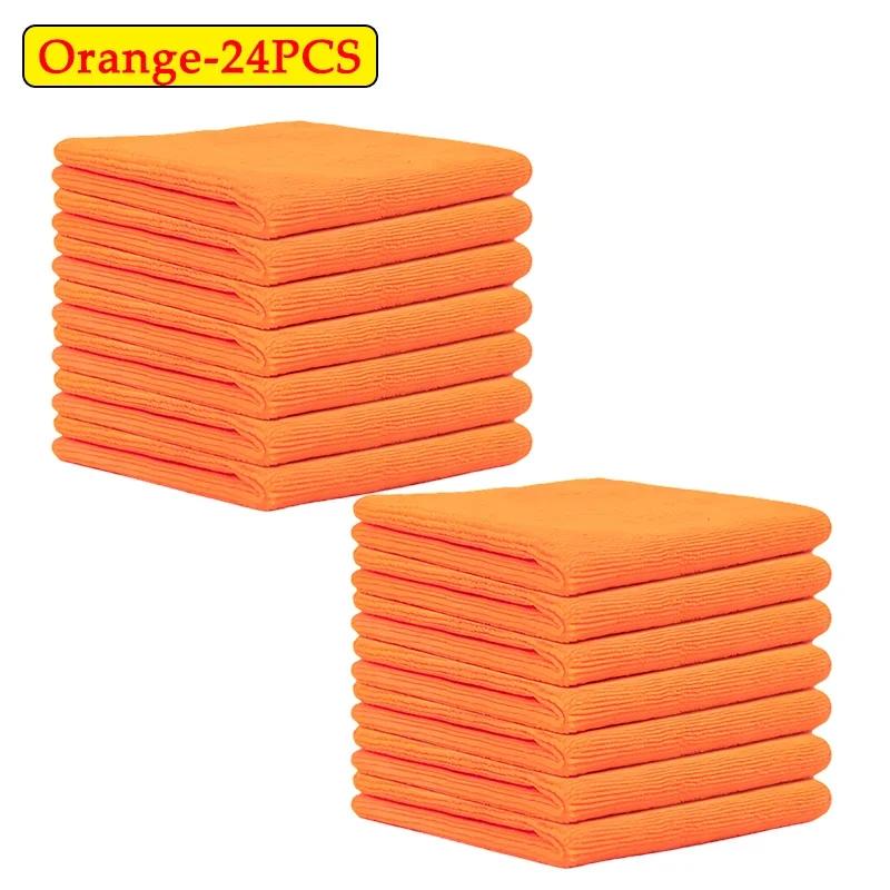 Microfiber Towels Car Wash Drying Polishing Cloth Household Cleaning Kit Detailing Streak Free Lintless Home Cleaning