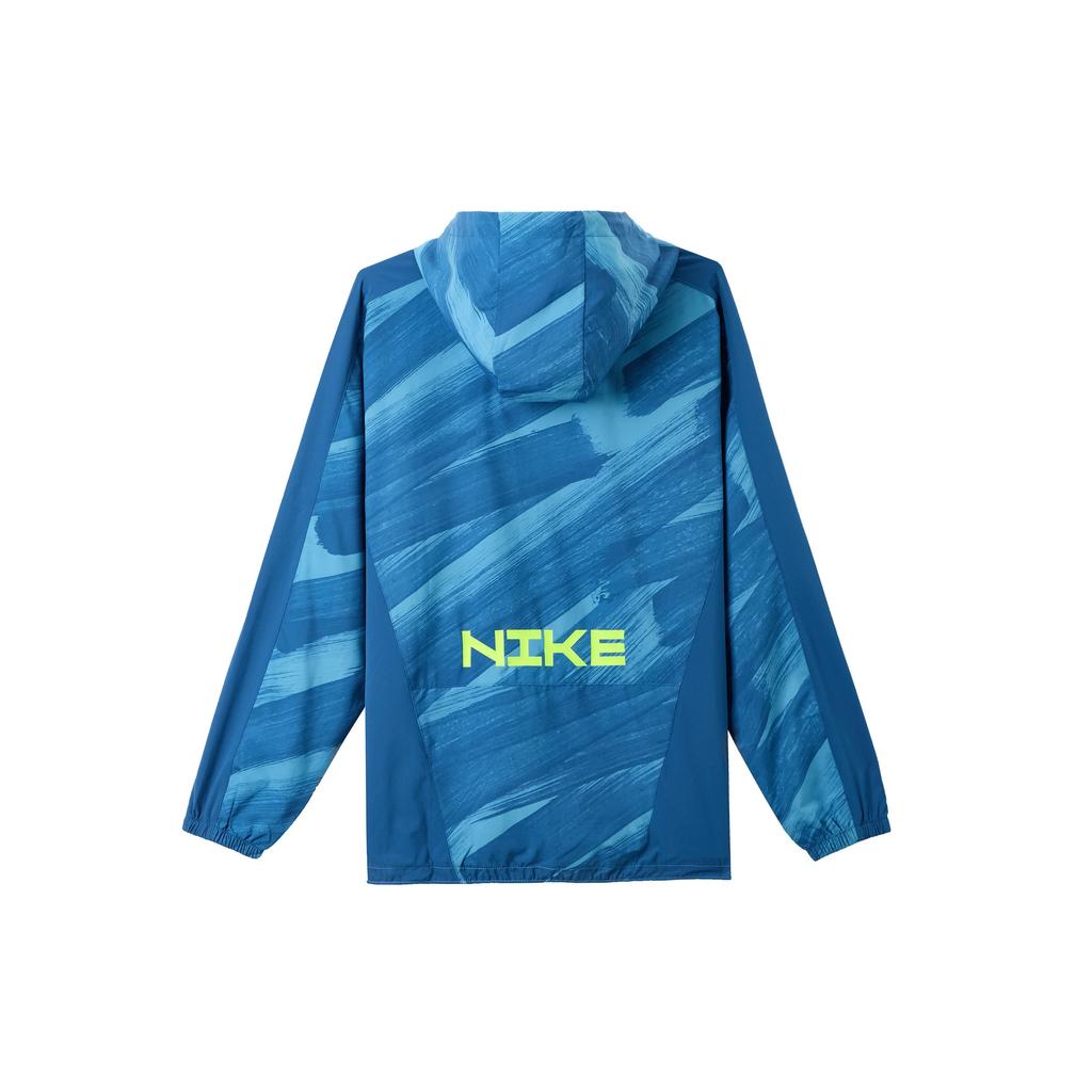 Nike Dri-FIT Sport Clash Hooded Half-Zip Pullover Jacket Men Outerwear Blue DD1724-476
