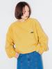 Beamsty ONEITA Pigment Dye Crewneck Sweat, Men's Mustard, Size L, 24AW, 75130692146