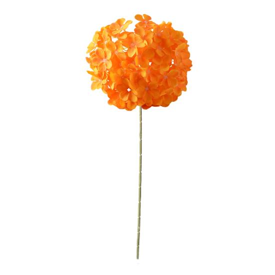 Realistisch wirkende künstliche Hortensie, 68,5 cm (27 Zoll), große Kunsthortensie aus Seide mit langem Stiel, ideal für Vase, Hochzeit, Party, Tischdekoration oder als Tischdekoration für Zuhause.