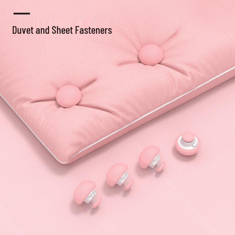 

Держатели для одеяла в виде грибов - Приятные для кожи, Нескользящие, Съемные для студентов - Подходят для толстых и тонких одеял