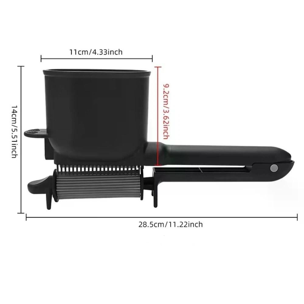 Smooth Brush Automatic Roller Comb Large Capacity 2-in-1 Dye Tool Barber Styling