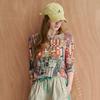 VinTage Typo Collage Sheer Mesh T shirT xf09qT003na