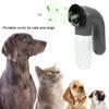 Haustierpflege-Staubsauger Kabellos Katzenpflege-Staubsauger Tragbare Tierhaarentferner-Bürste für Lang-/Kurzhaarige Hunde Katzen