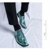 Men's Plus Size Pointed Toe Leather Shoes - Fashionable, Trendy & Casual Groom's Shoes