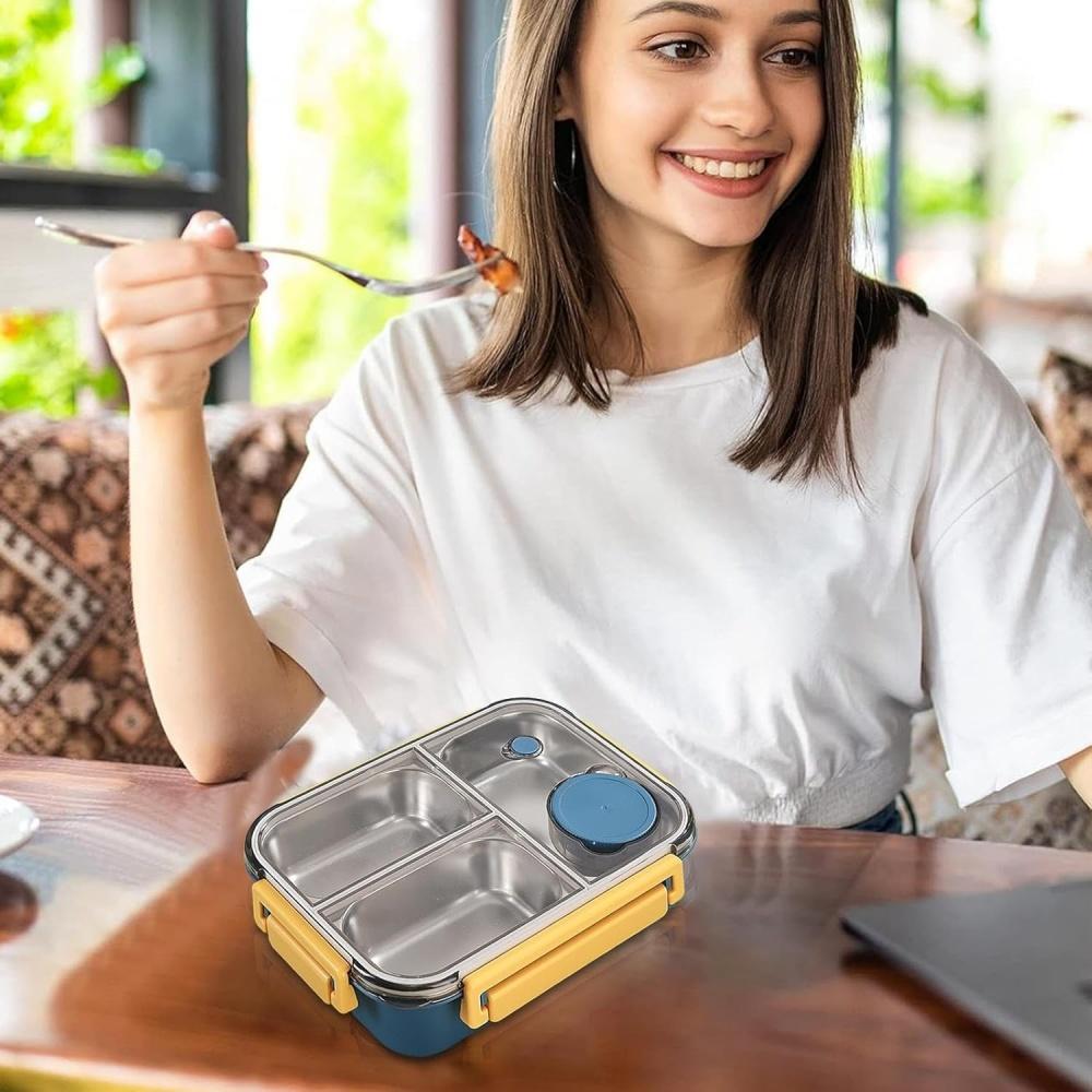 850ml přenosné obědové boxy pro děti Dospělí Termo polévka Bento box Nerezová izolovaná ohřívací nádoba na potraviny