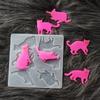 Crystal t Silicone Mold Personalized t Pendants Resin Mold for Jewelry Making Animal Shape Epoxy Mould Women