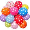 Candy Color Polka Dot Balloons 12" 280g for Children's Day & School Event Decoration