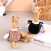 *Peluche Struzzo Carino Cartone Animato Ciondolo Bambola Morbida Ripiena Portachiavi Zaino Borsa Auto Portachiavi Decorazione Regalo Bambino
