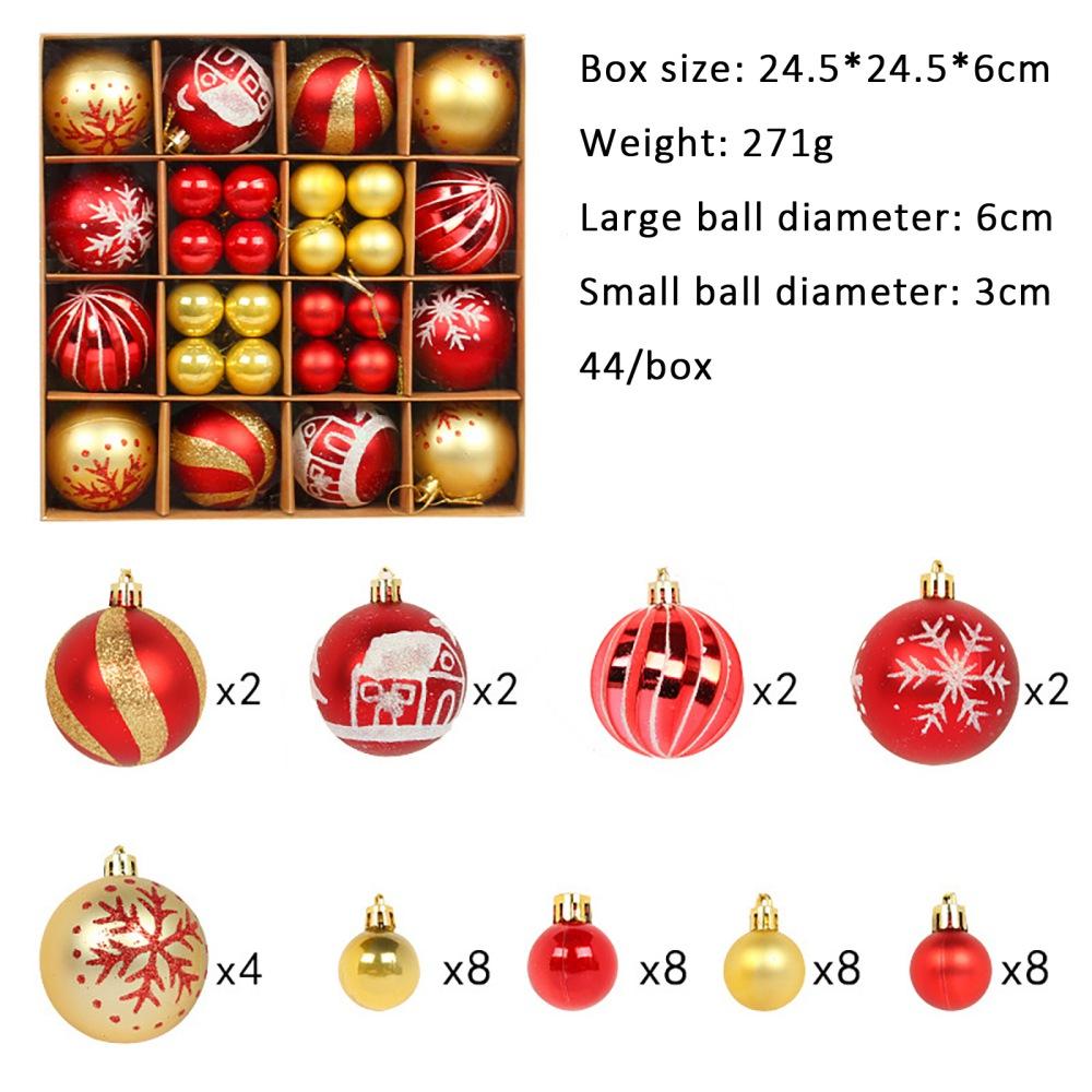

Clear Christmas Ball Ornaments Decorations Xmas Tree Shatterproof Ornaments with Hanging Loop for Home Decor Holiday Party 6cm