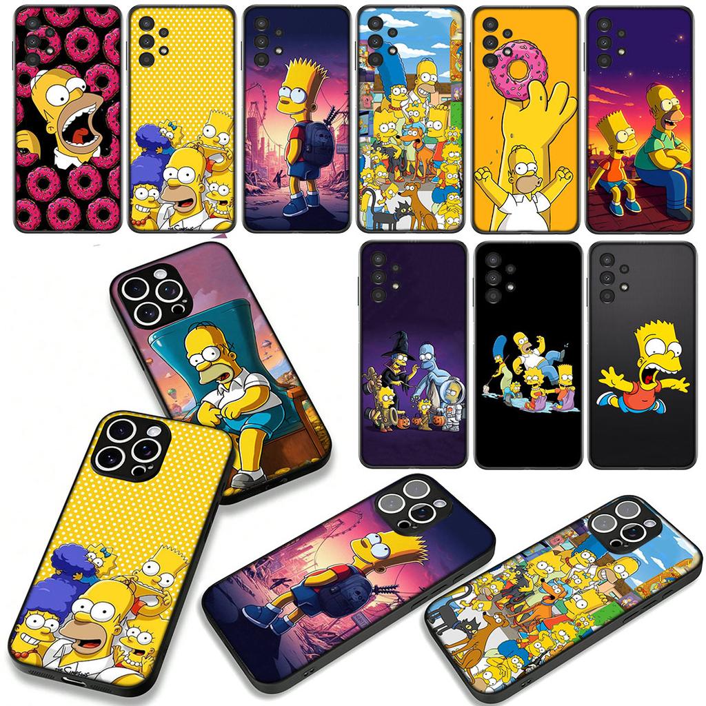 Phone Cover The S-Simpsons Wallpaper Bart for Xiaomi Poco F7 F6 F8 Ultra F5 X7 X6 X5 X3 NFC M7 M6 Pro C85 C75 C65 C71 C61 Case