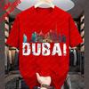 UAE Dubai City TShirt Summer Cotton Short Sleeve ONeck Unisexs T Shirt New Style Hot Selling Short Sleeved Camisa Clothes