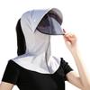 Neck Guard Women Sun Hat Face Cover Summer UV Protection Cap Female Sunshade Hat  Mountaineering